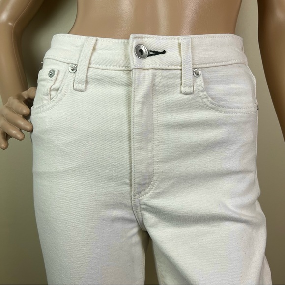 NEW RAG & BONE HIGH-WAISTED STRAIGHT LEG JEANS - Picture 4 of 10